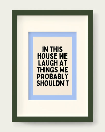 Cornflower/Dark Green+mount