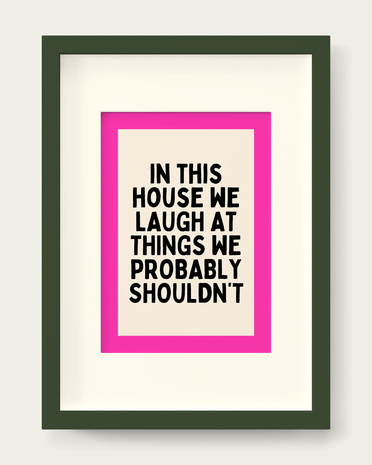 Hot-Pink/Dark Green+mount