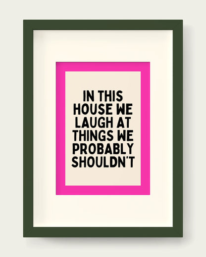 Hot-Pink/Dark Green+mount