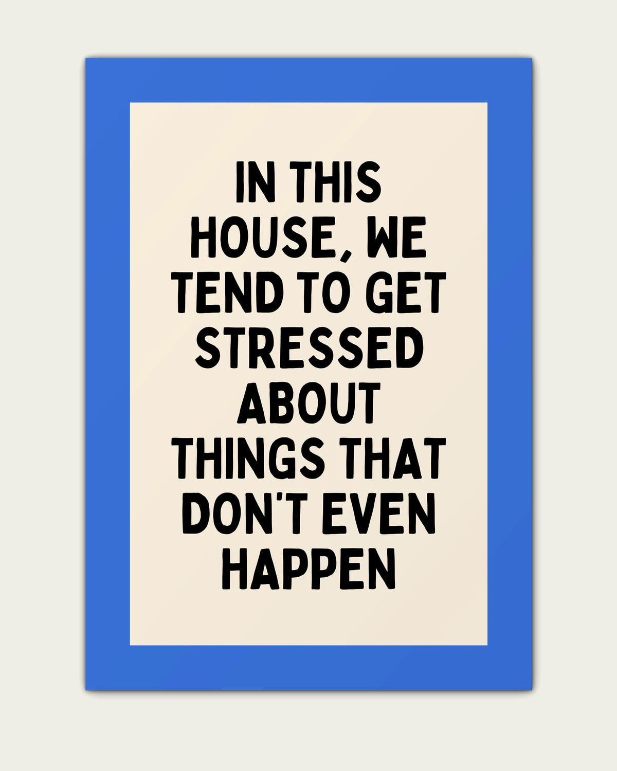 True-Blue/Unframed