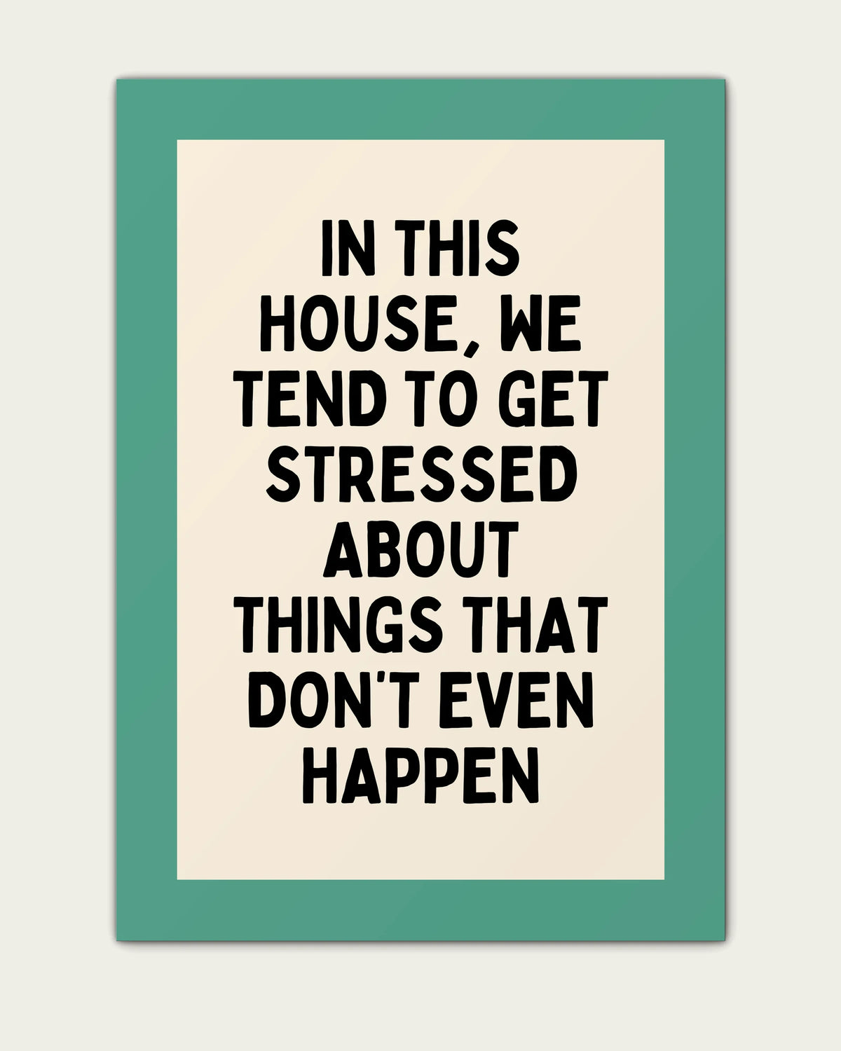 Vivid-Teal/Unframed