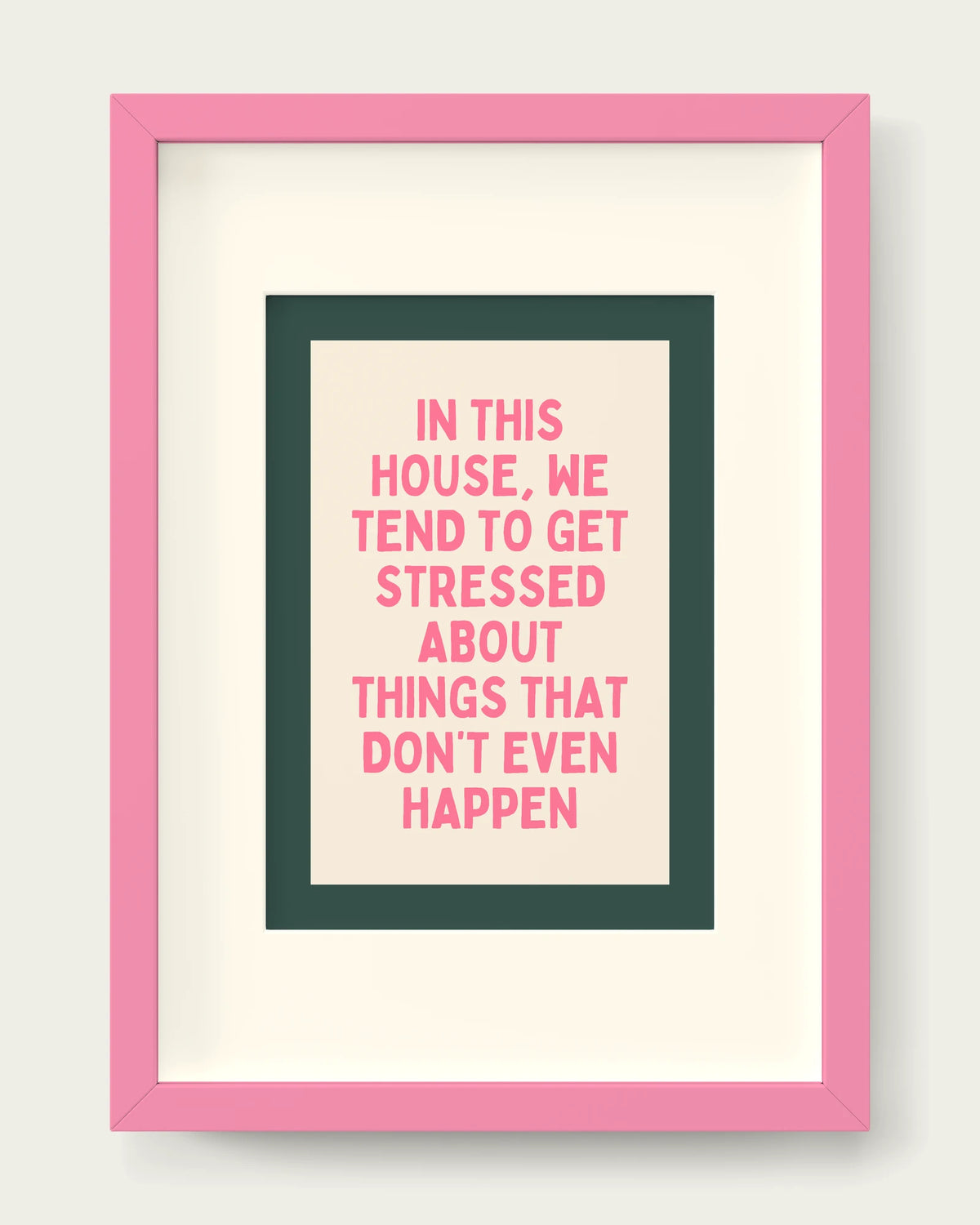 Watermelon-&-Forest-Green/Pink+mount