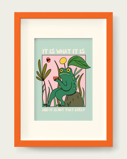 Seafoam/Orange+mount