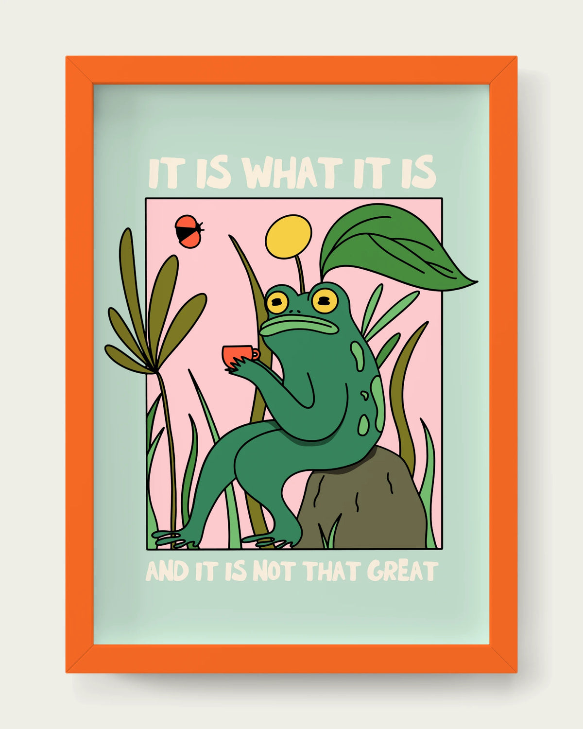 Seafoam/Orange
