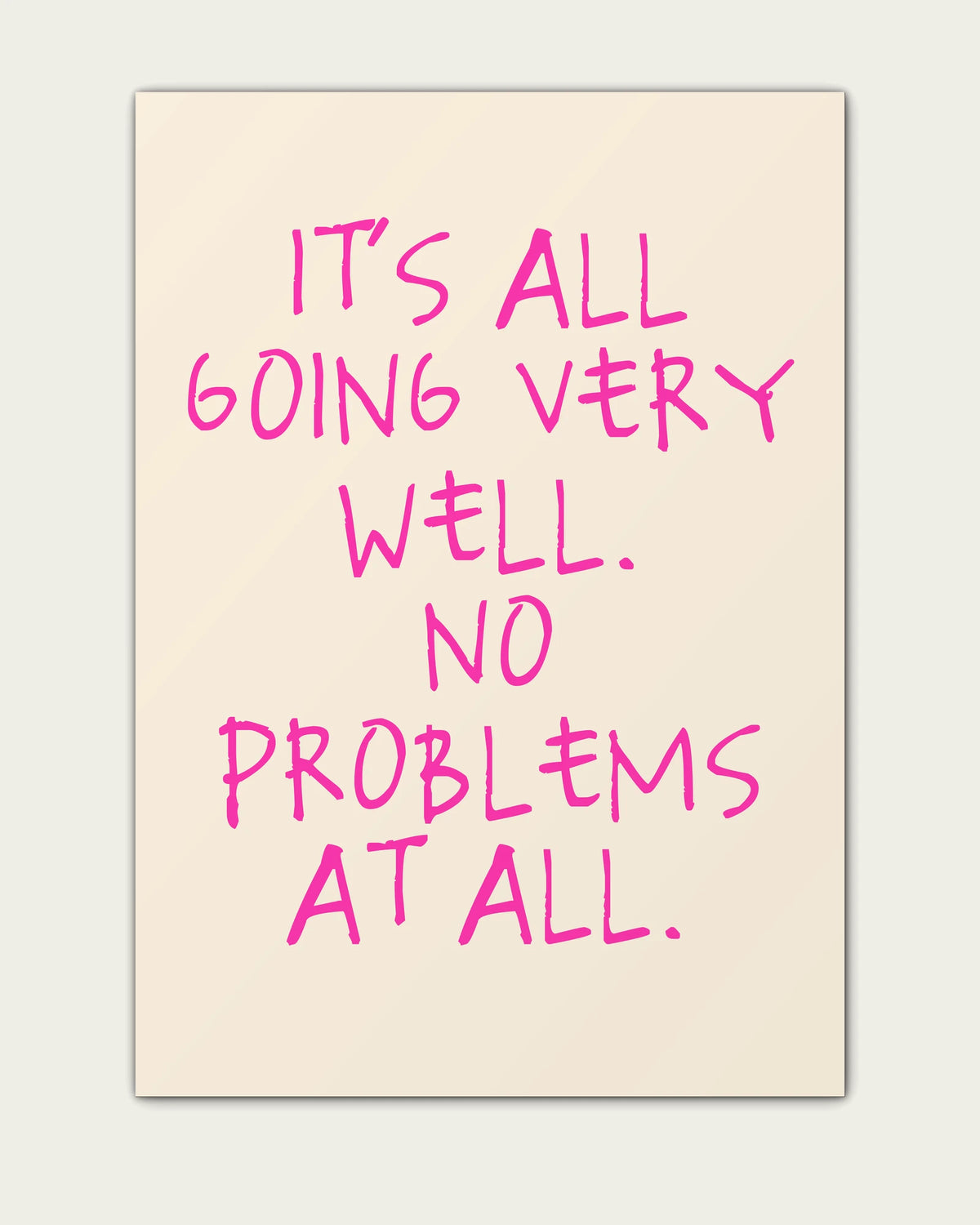 Hot-Pink/Unframed