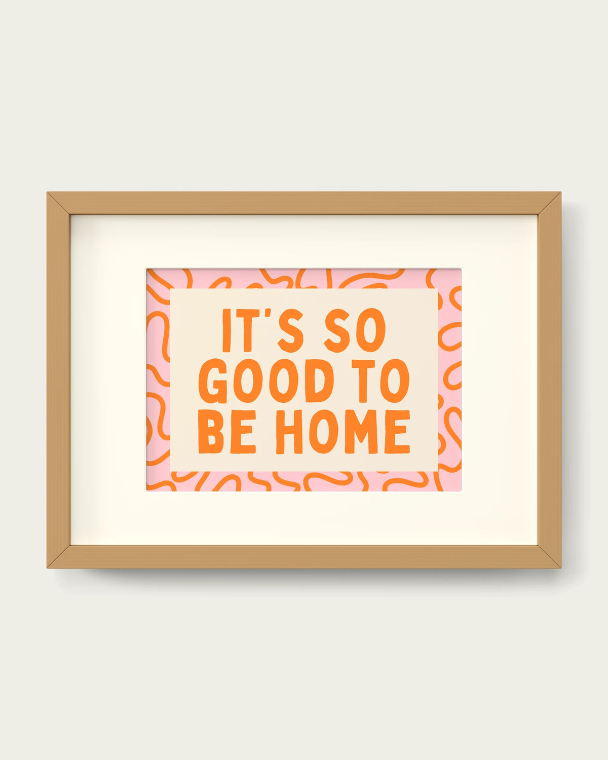 Orange-&-Blush-Pink/Oak+mount