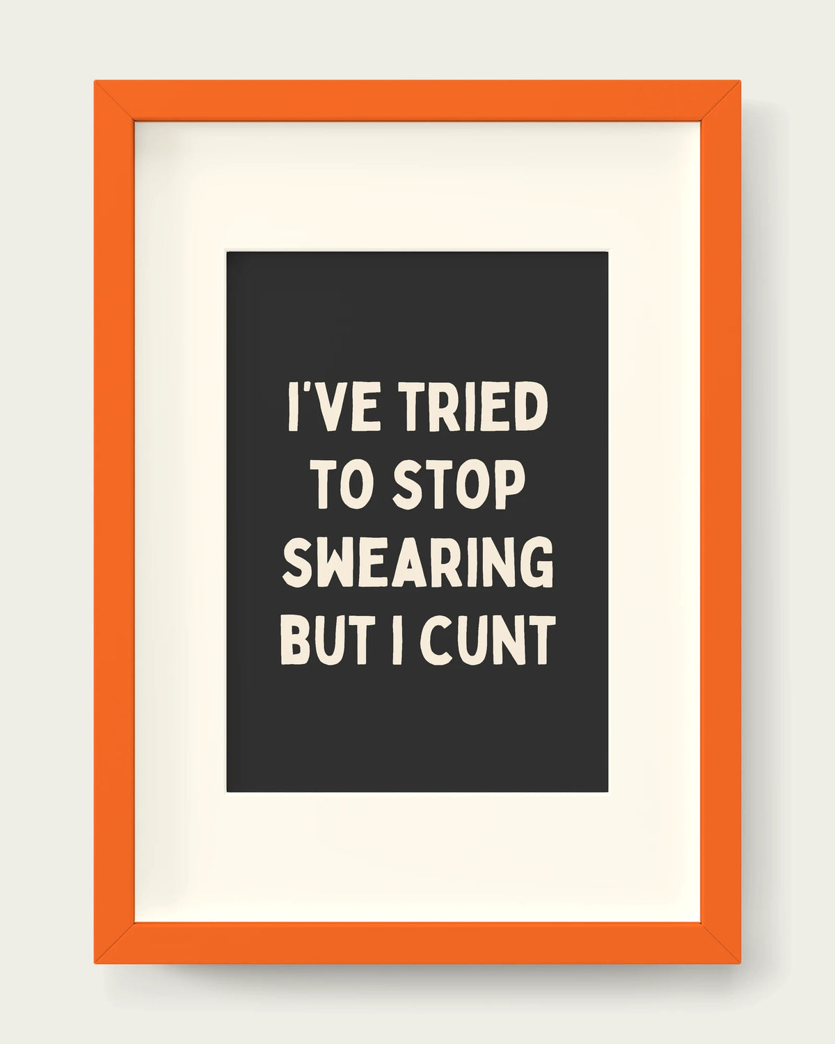 Charcoal/Orange+mount