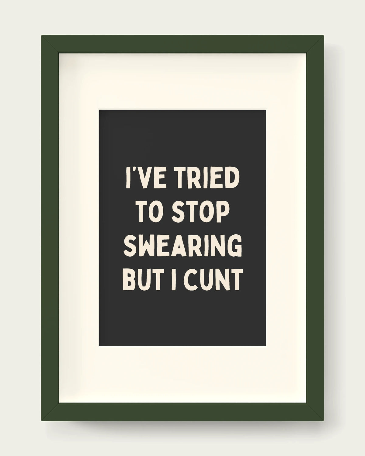Charcoal/Dark Green+mount