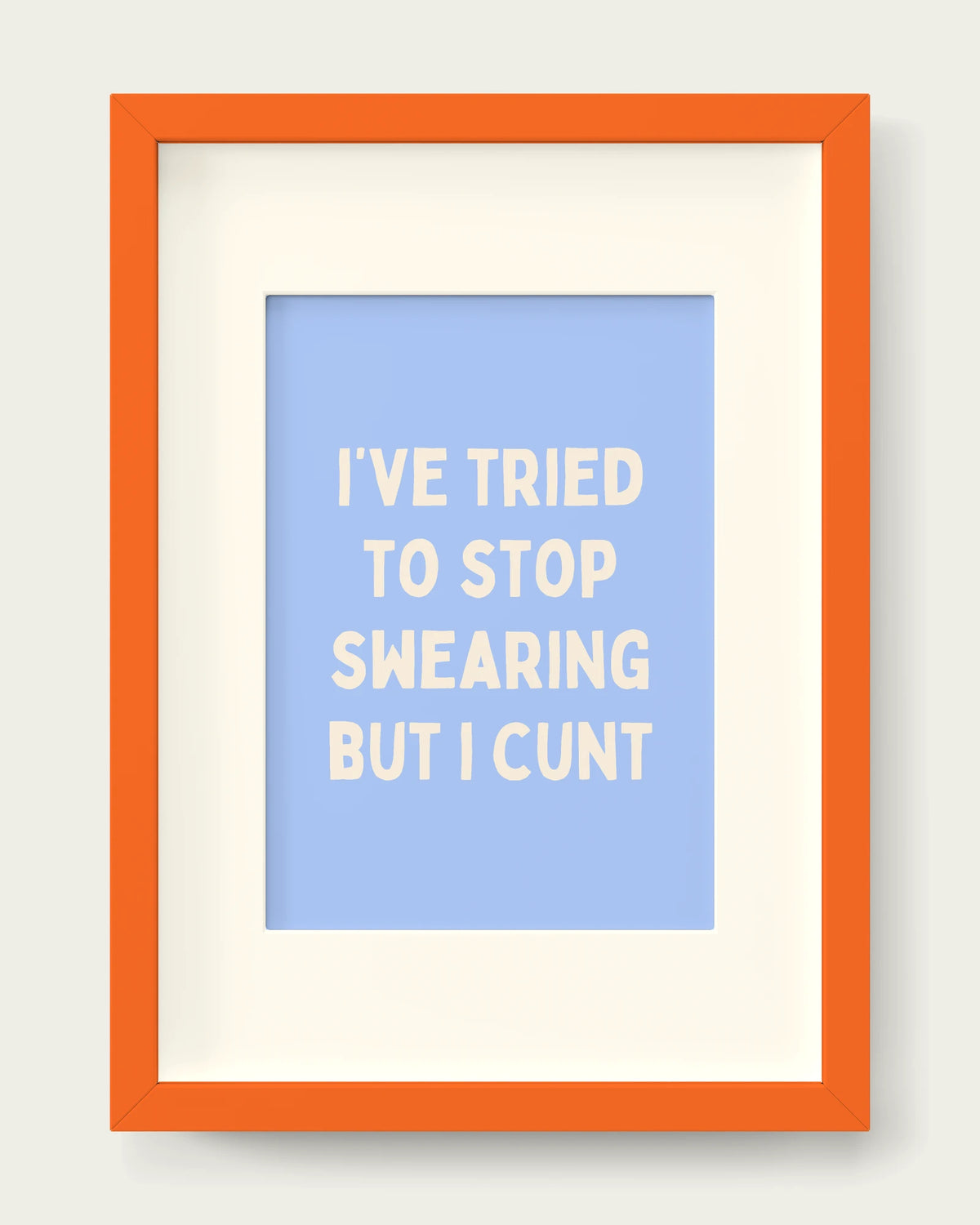 Cornflower/Orange+mount