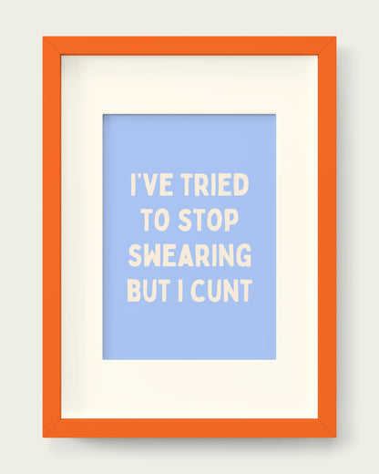 Cornflower/Orange+mount