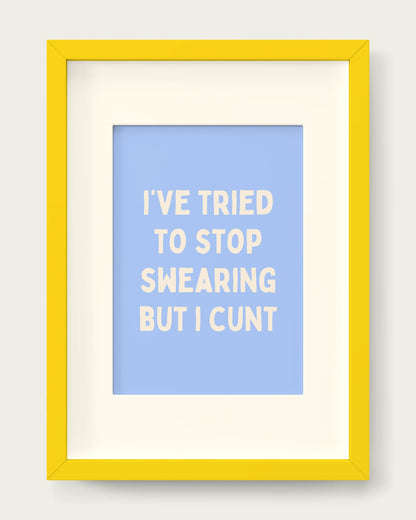 Cornflower/Yellow+mount