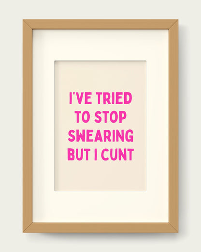Hot-Pink/Oak+mount