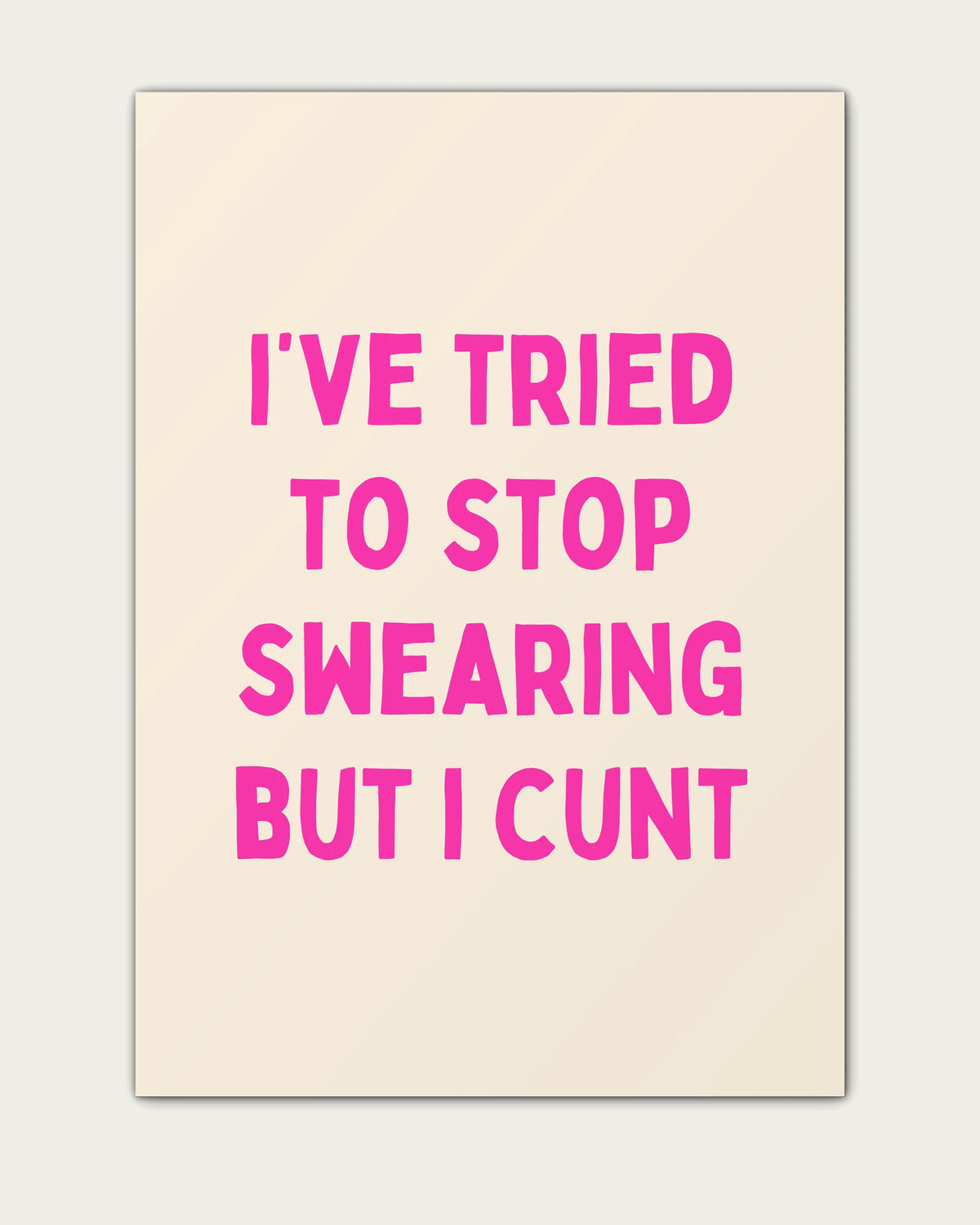Hot-Pink/Unframed