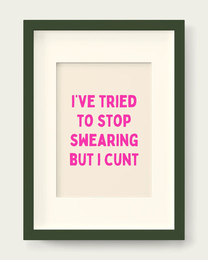 Hot-Pink/Dark Green+mount