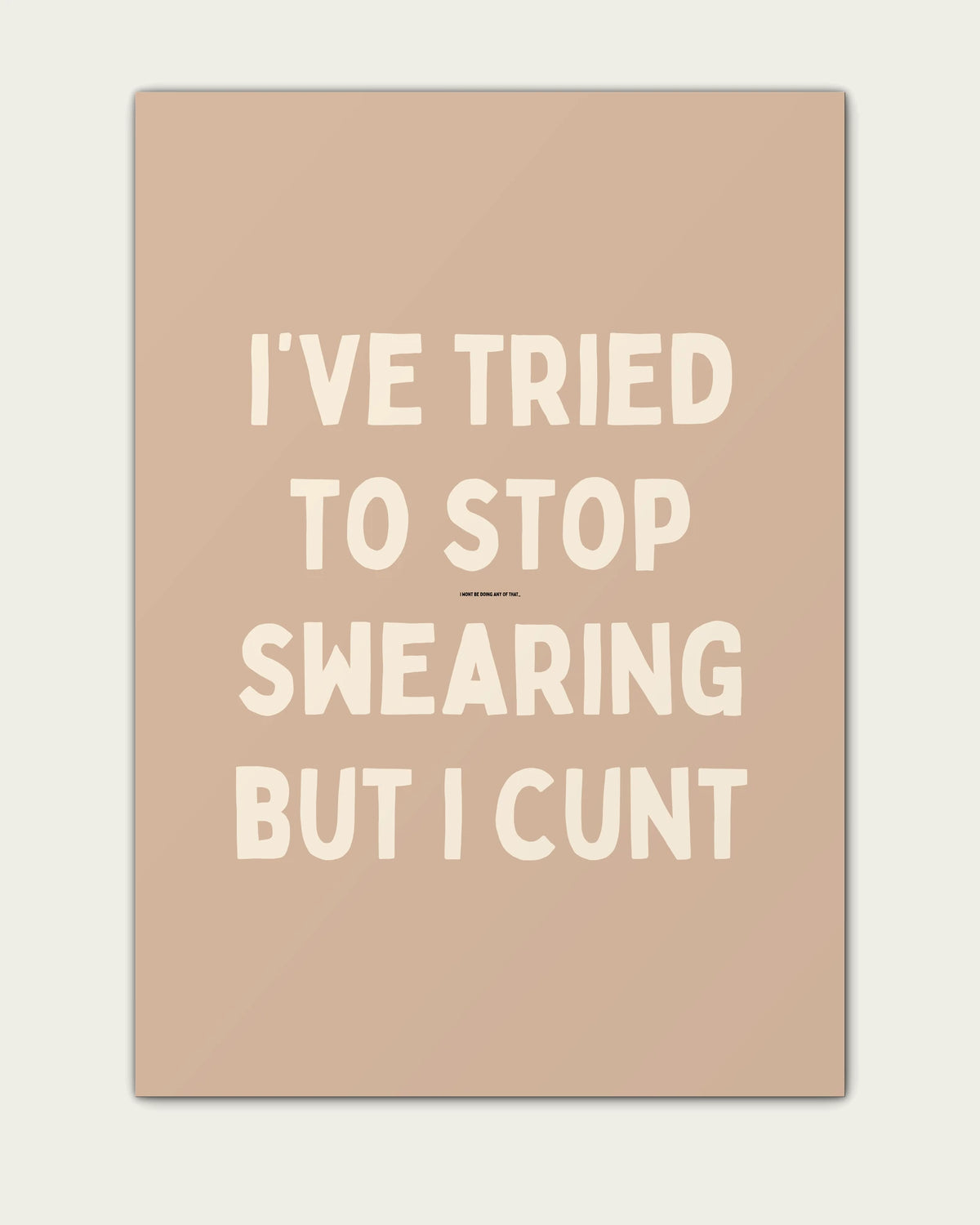 Toast/Unframed