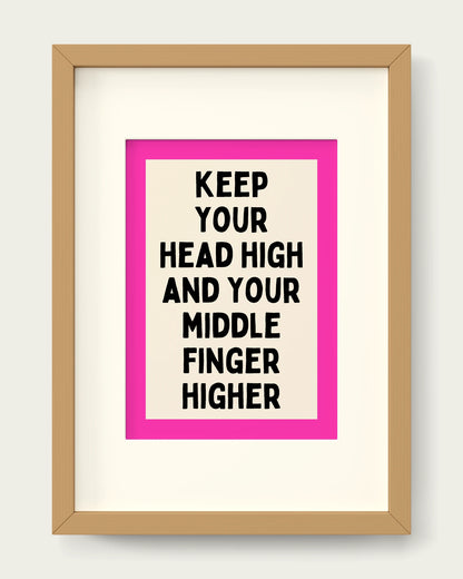 Hot-Pink/Oak+mount