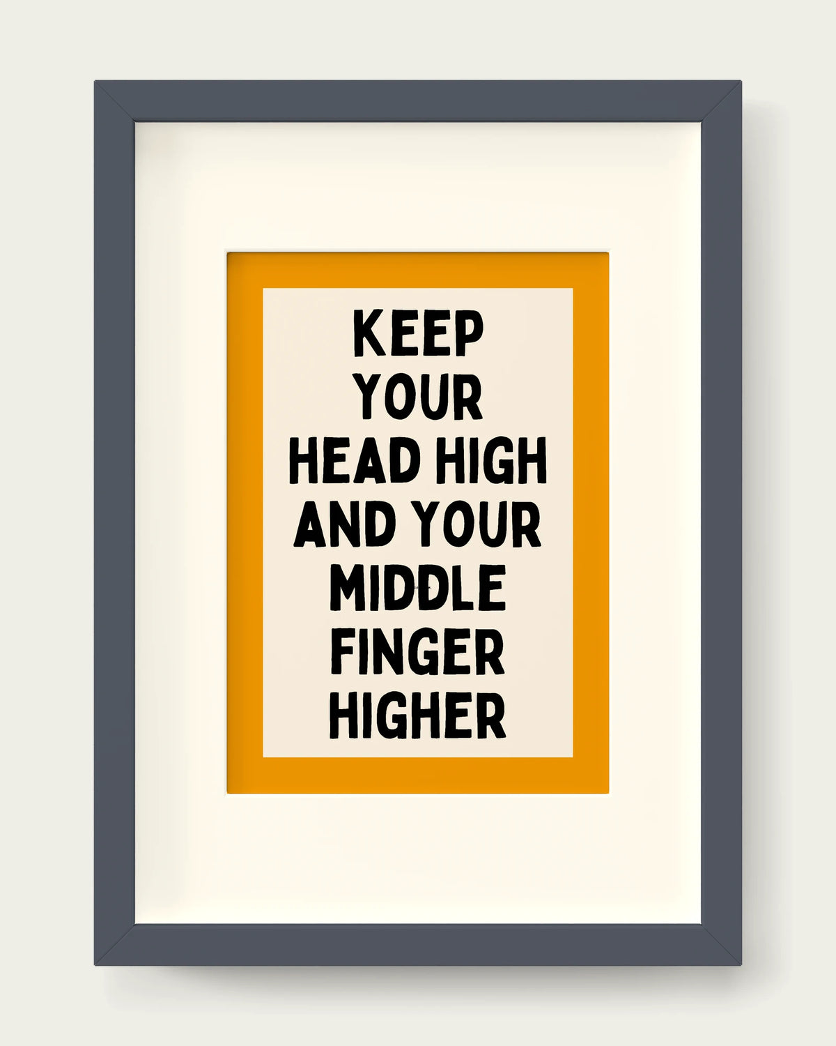 Mustard/Dark Grey+mount