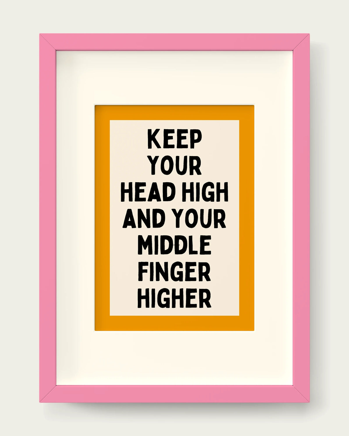 Mustard/Pink+mount