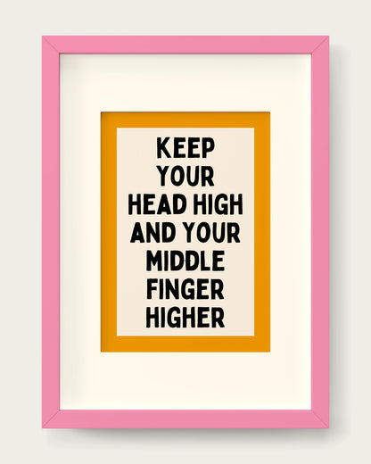 Mustard/Pink+mount