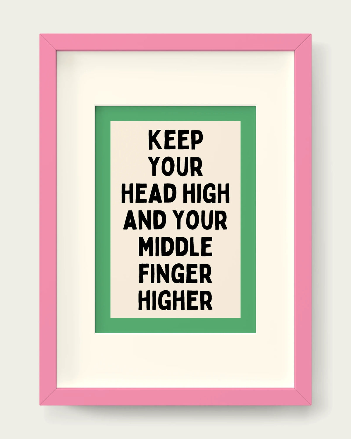 Pickle/Pink+mount