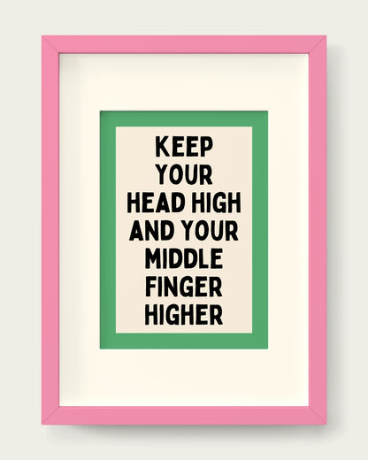Pickle/Pink+mount