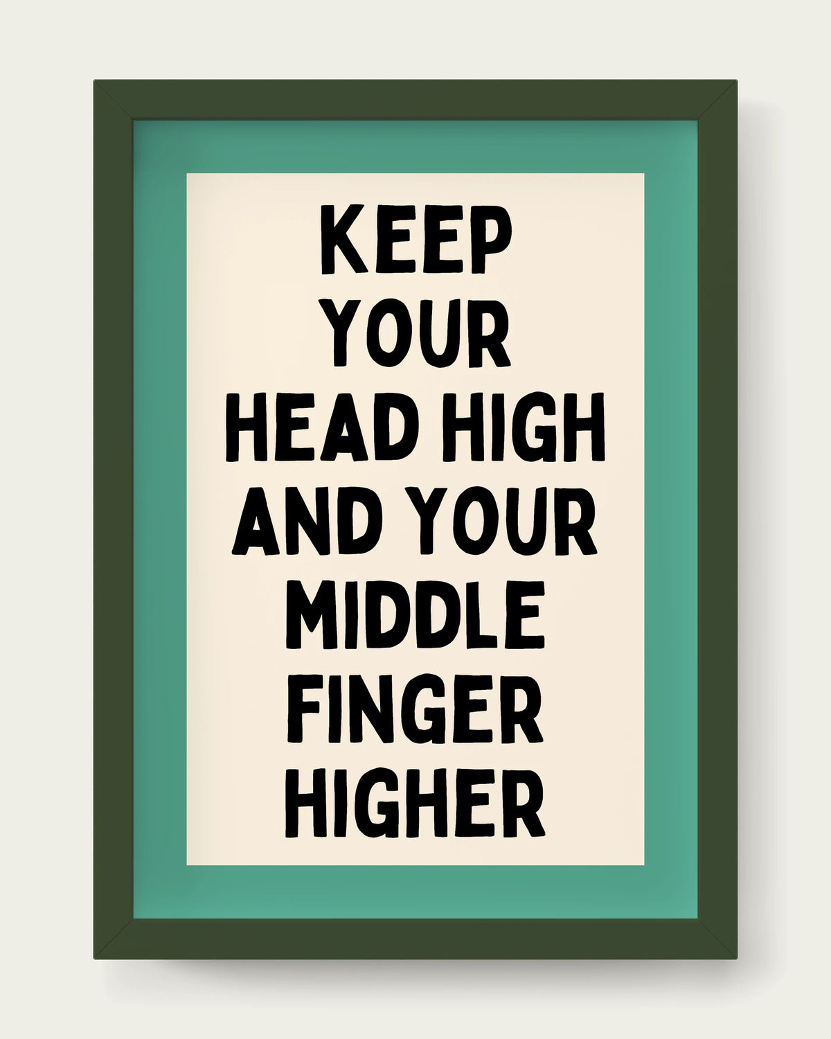 Vivid-Teal/Dark Green