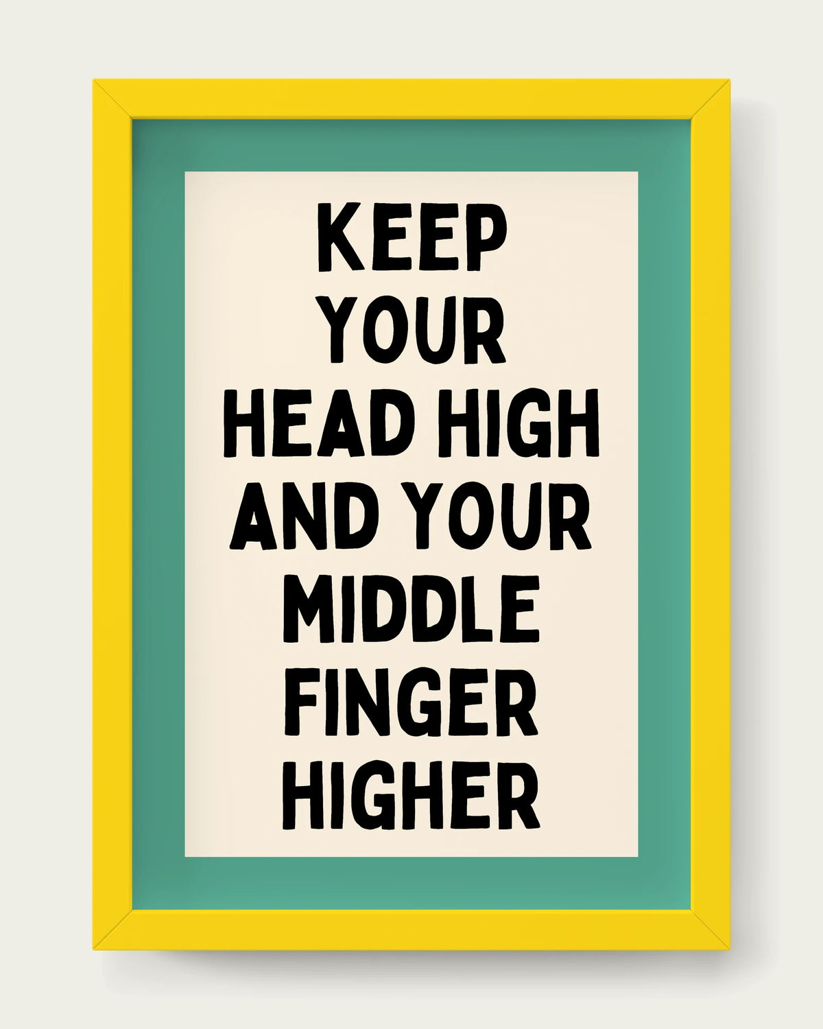 Vivid-Teal/Yellow