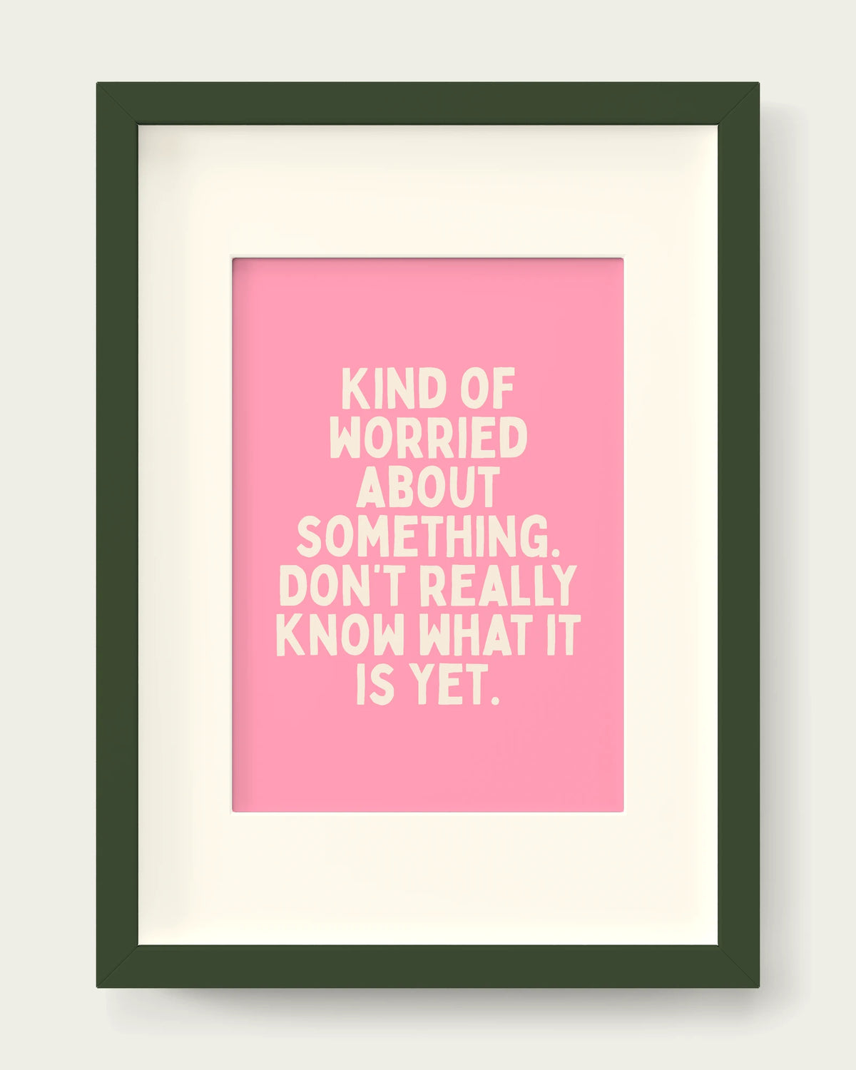 Blush-Pink/Dark Green+mount