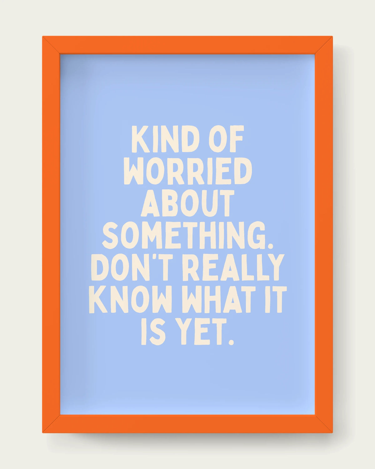 Cornflower/Orange