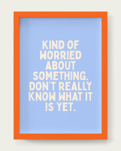 Cornflower/Orange