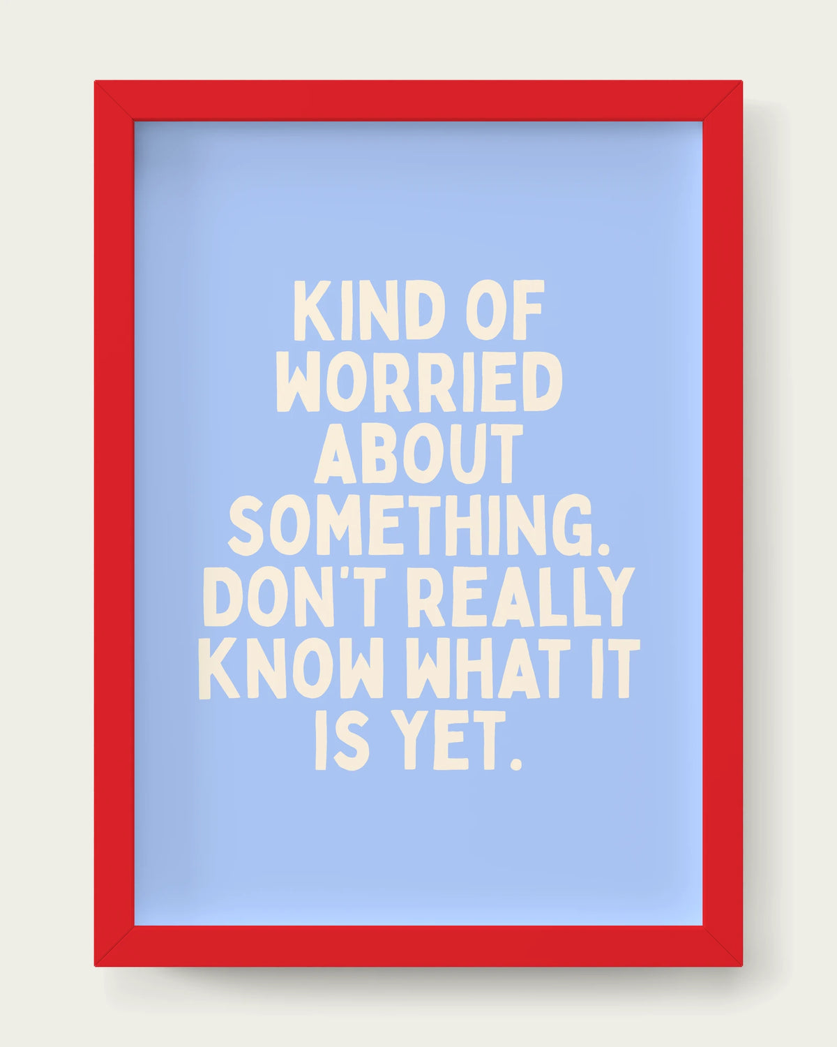 Cornflower/Red