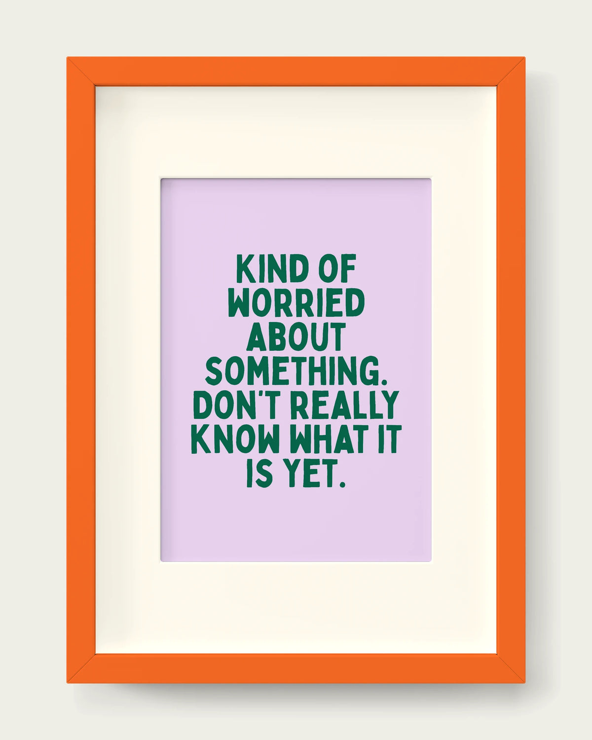 Hunter-Green-&-Lilac/Orange+mount