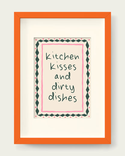 Forest-Green-&-Blush-Pink/Orange+mount
