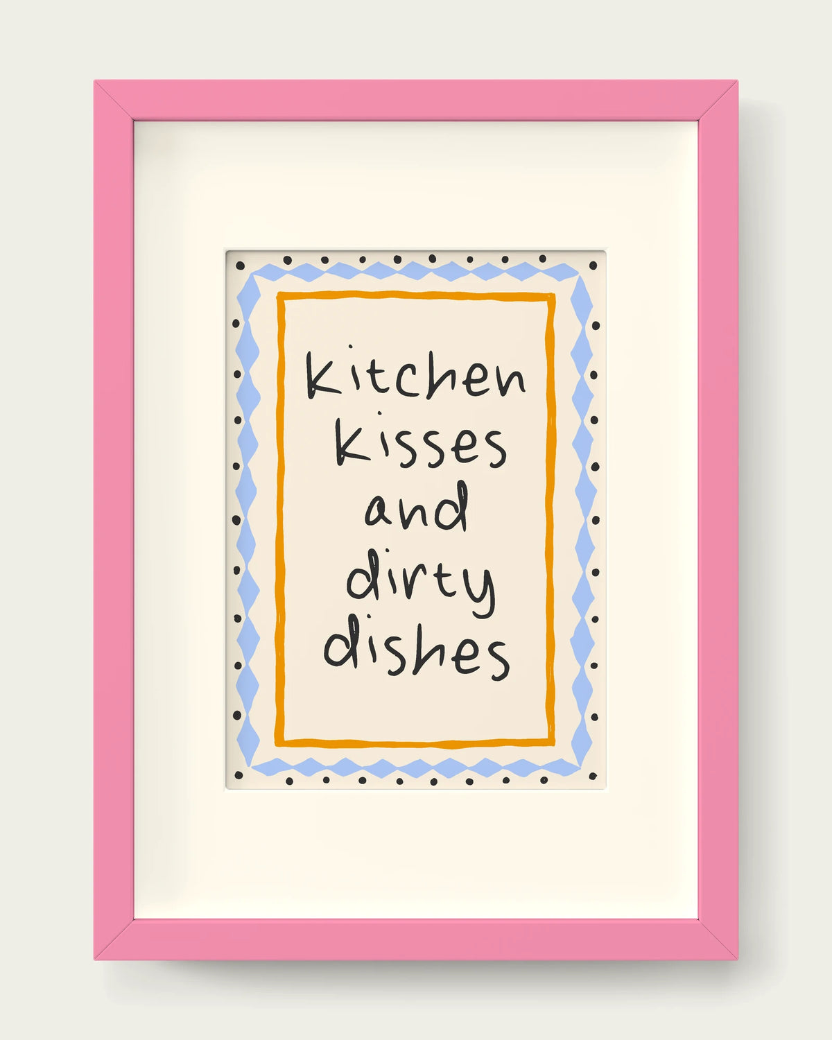 Mustard-&-Cornflower/Pink+mount