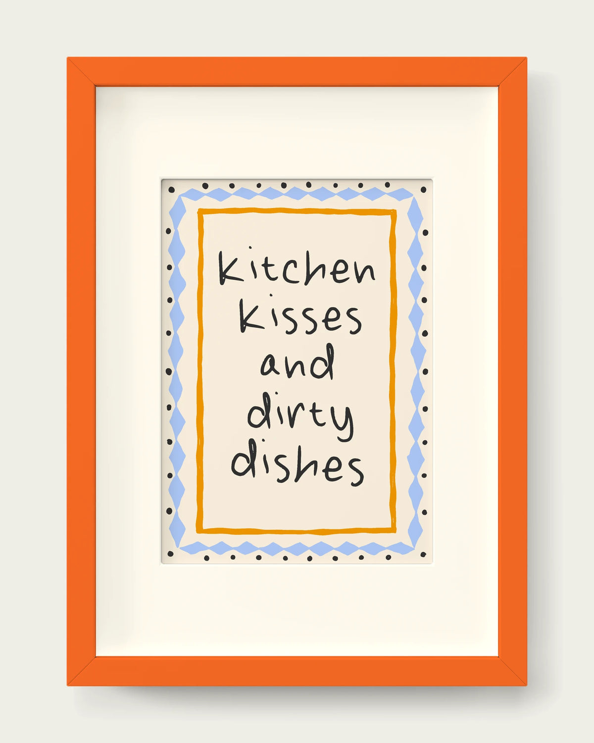 Mustard-&-Cornflower/Orange+mount