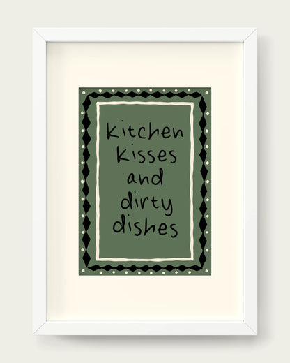 Olive-Green/White+mount