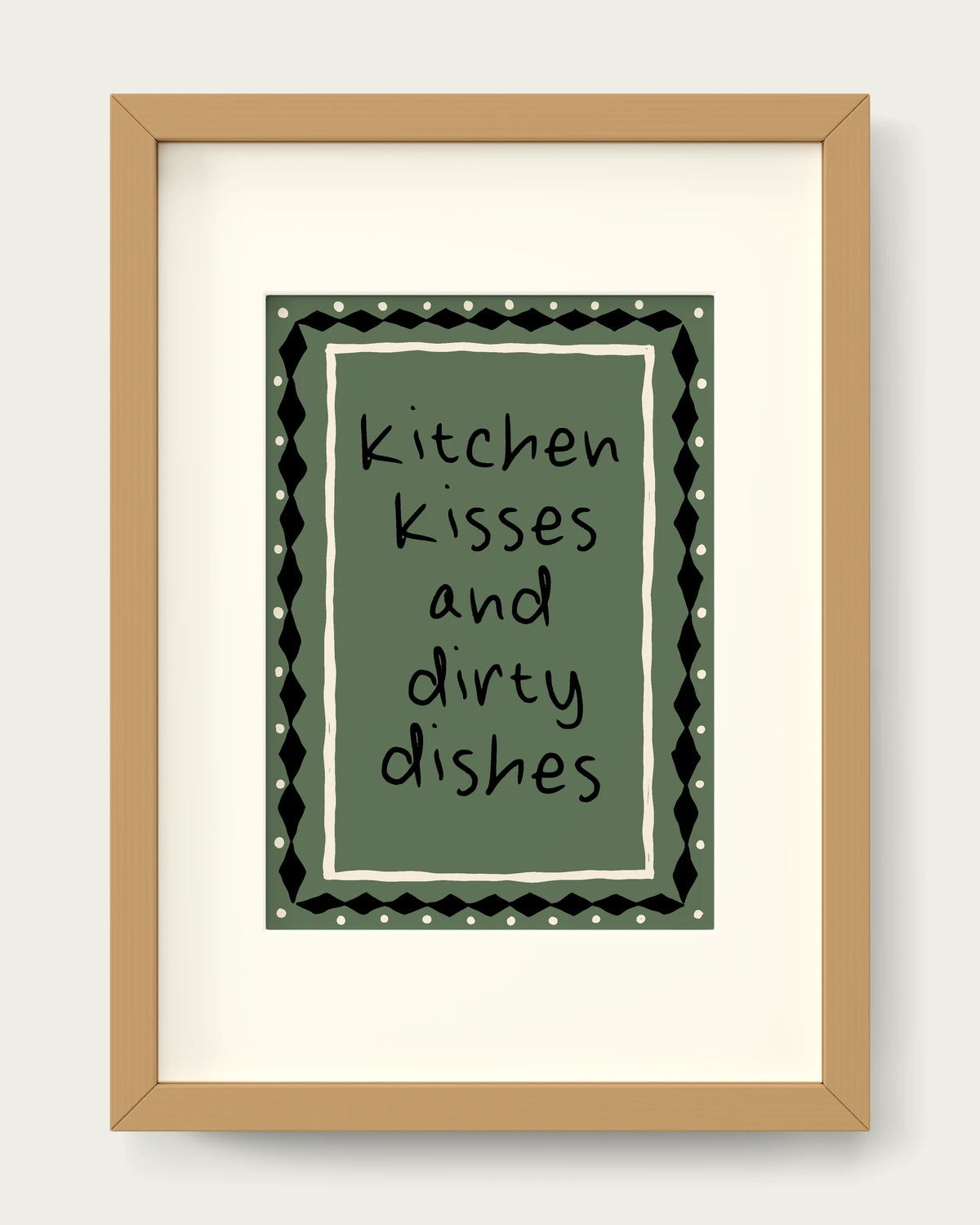 Olive-Green/Oak+mount