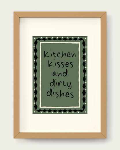 Olive-Green/Oak+mount