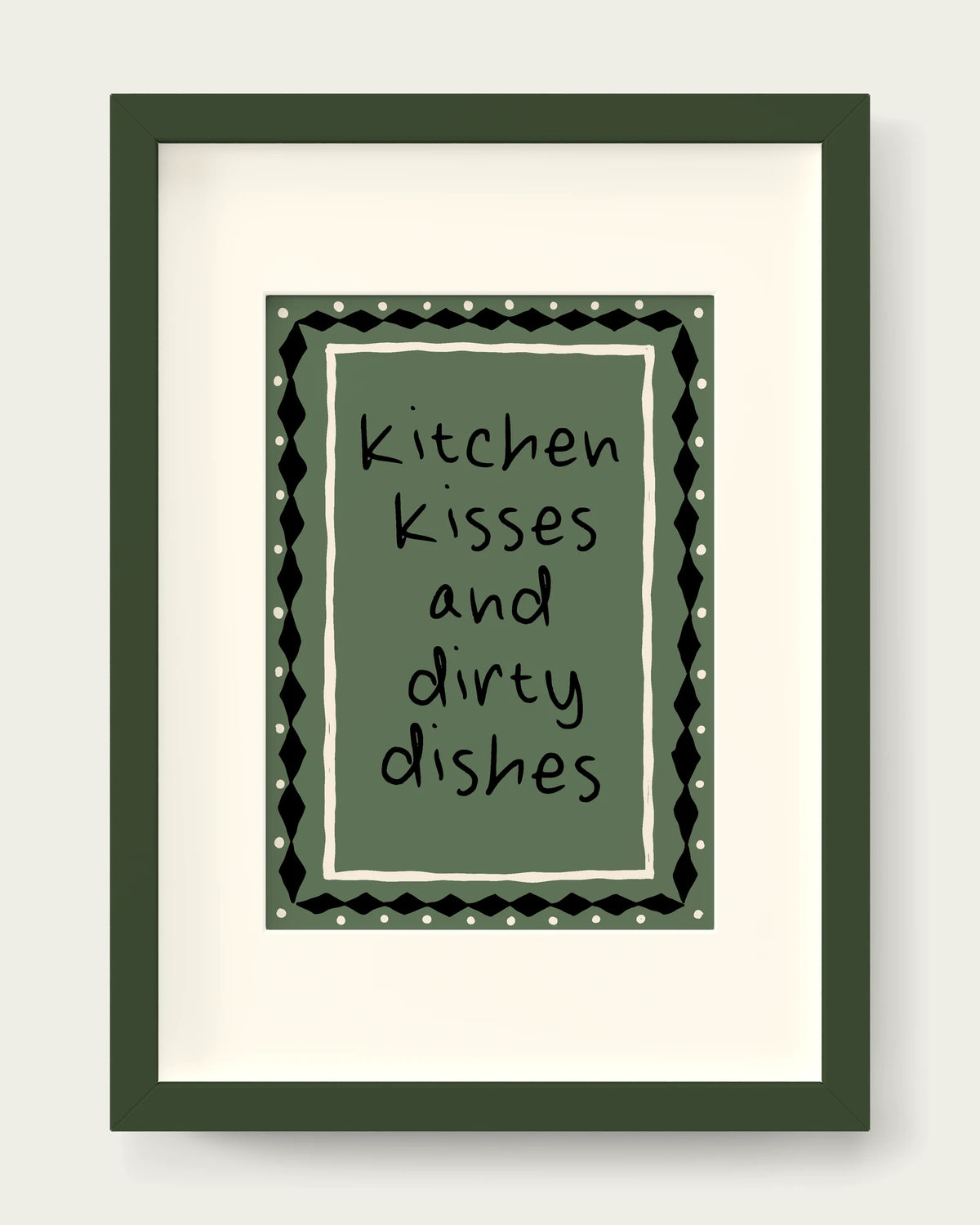 Olive-Green/Dark Green+mount