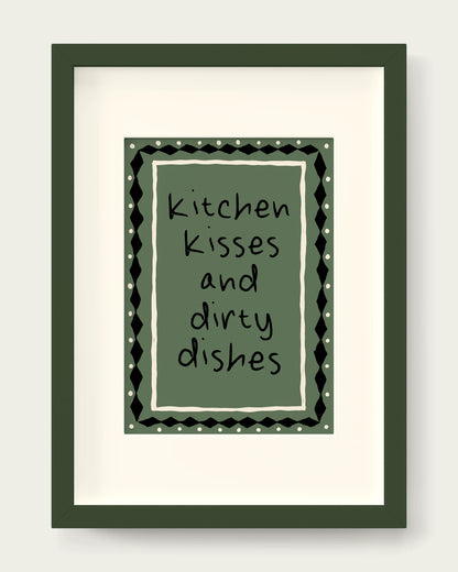Olive-Green/Dark Green+mount
