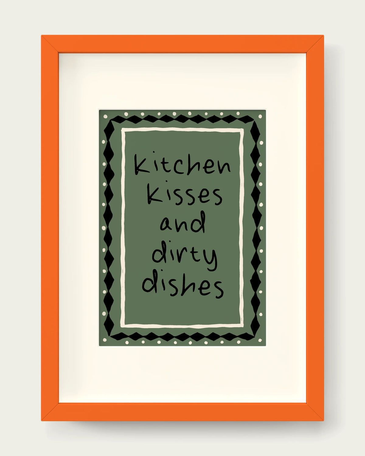 Olive-Green/Orange+mount