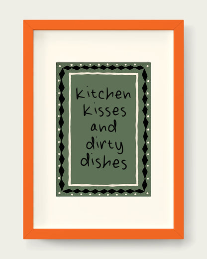 Olive-Green/Orange+mount