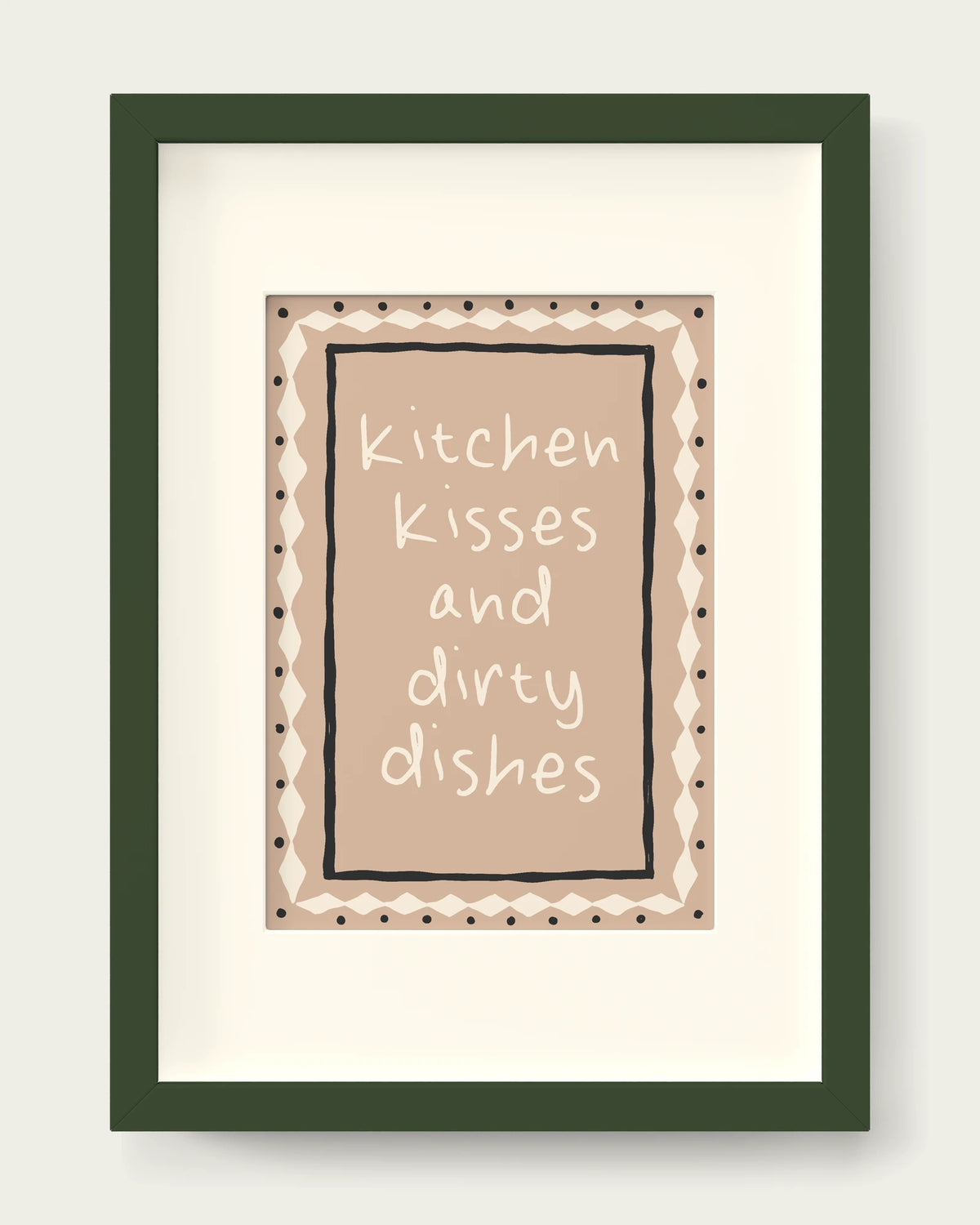 Toast/Dark Green+mount
