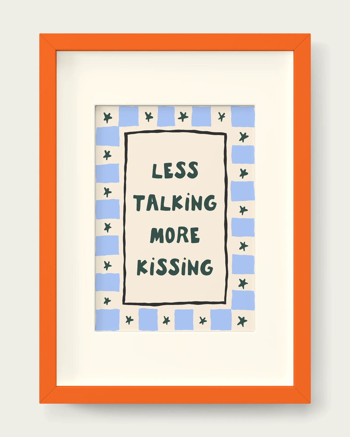 Cornflower/Orange+mount