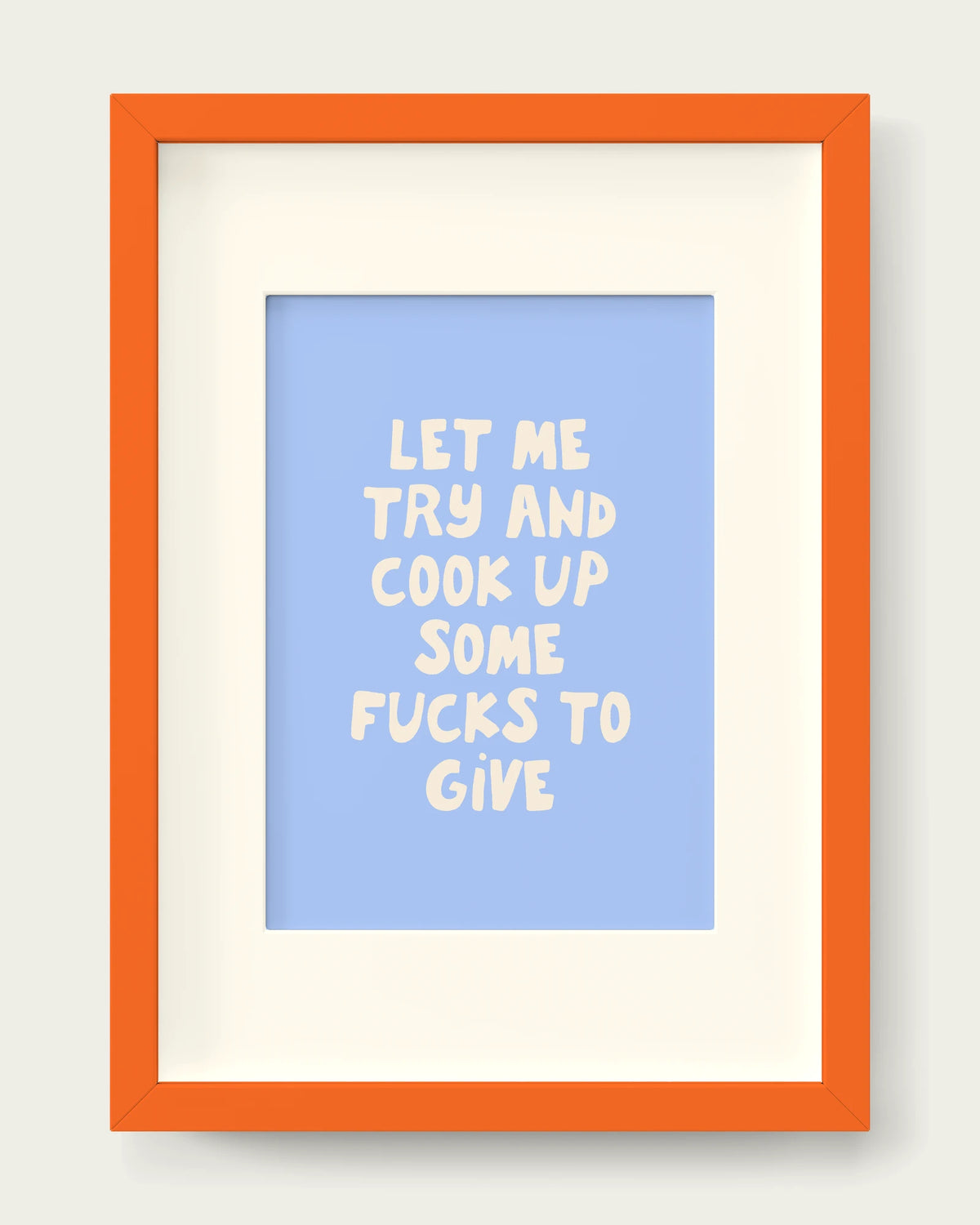 Cornflower/Orange+mount