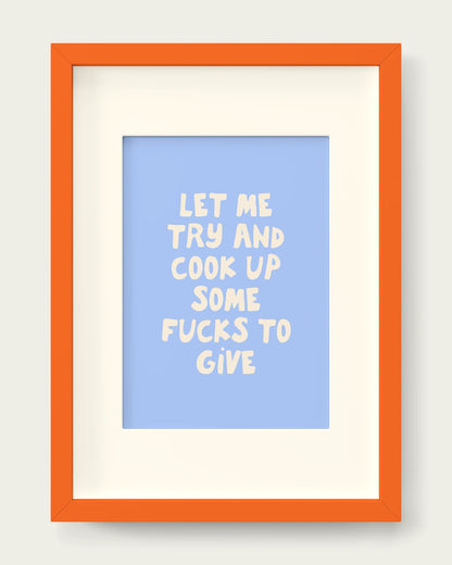Cornflower/Orange+mount