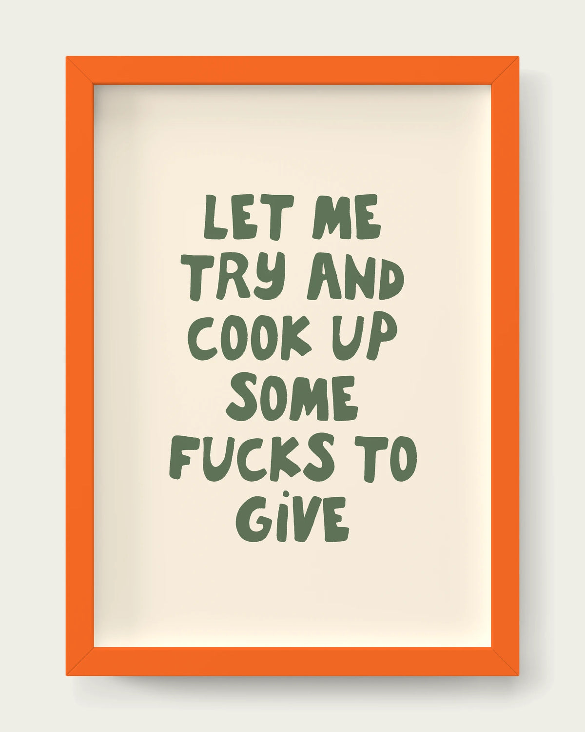 Olive-Green/Orange