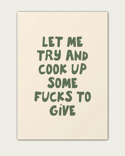 Olive-Green/Unframed