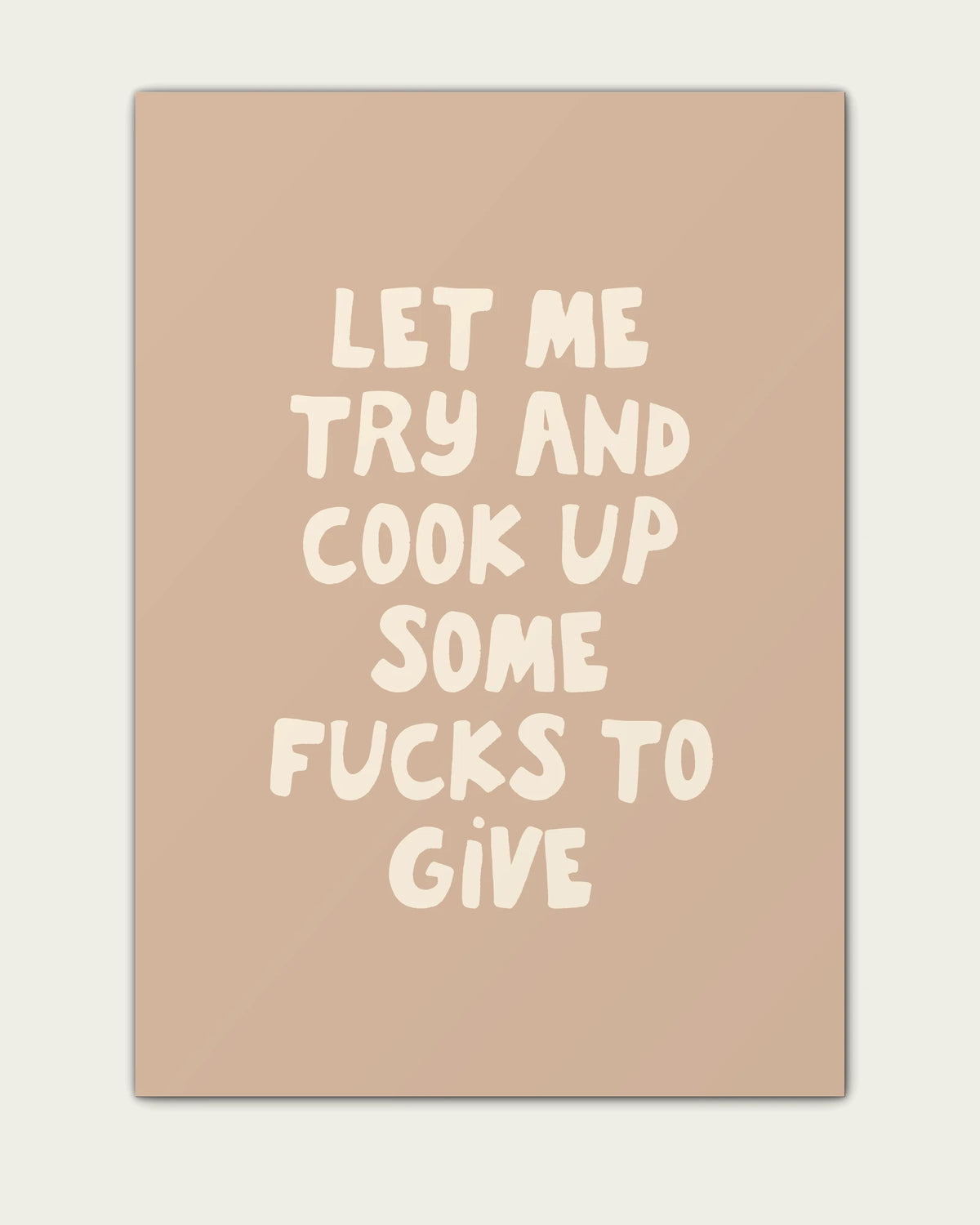 Toast/Unframed