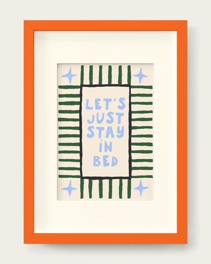 Cornflower-&-Hunter-Green/Orange+mount